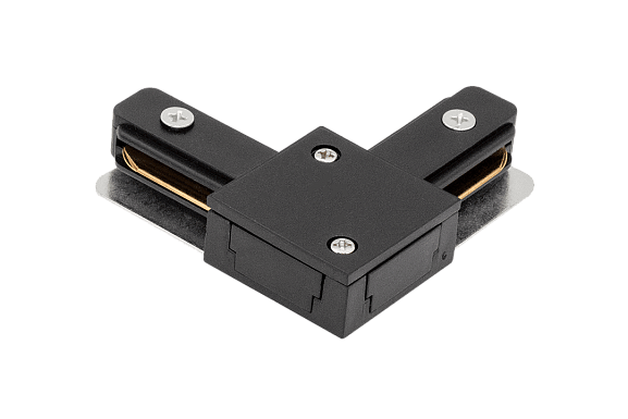 'L коннектор для трековых систем, черный,CN2-BL-L - фото