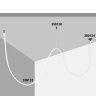 Подвесной комплект с 1,5 метровым тросом «Novotech» 359136, серия: RAMO. Фото 2.
