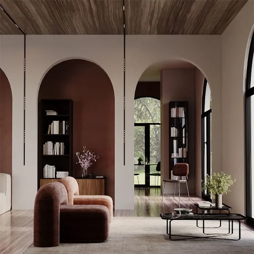 Трековый светильник Points Basity 3000K/6000K 12Вт 36° (Черный) - фото 11