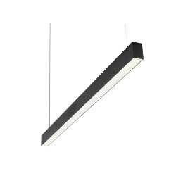 Линейный светильник 30W 1250mm 4000K, черный, Denkirs DK9124-BK