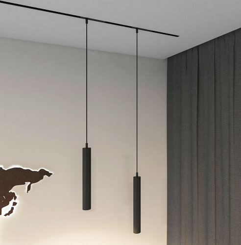 DK8008-BK Подвесной светильник SMART SPOT 9W DIM 2700K-6000K черный. Фото 6