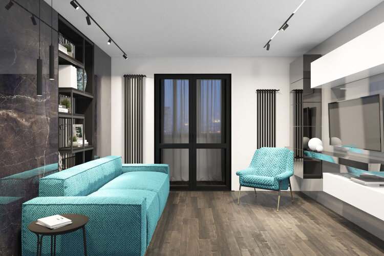 DK8008-BK Подвесной светильник SMART SPOT 9W DIM 2700K-6000K черный. Фото 8