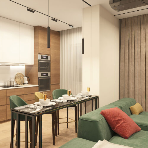 DK8008-BK Подвесной светильник SMART SPOT 9W DIM 2700K-6000K черный. Фото 4