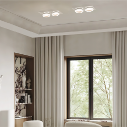 Светильник WOLTA WDL-GX53/06W-02 под лампу GX53 Белый LUCE