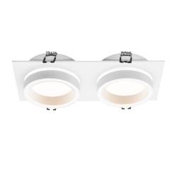 Светильник WOLTA WDL-GX53/06W-02 под лампу GX53 Белый LUCE