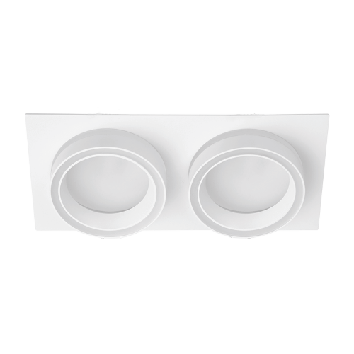 Светильник WOLTA WDL-GX53/06W-02 под лампу GX53 Белый LUCE - фото 1.