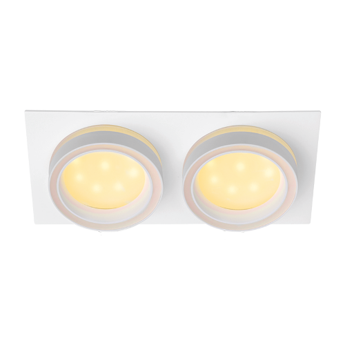 Светильник WOLTA WDL-GX53/06W-02 под лампу GX53 Белый LUCE - фото 4.