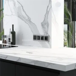 Рамка из стекла на 4 поста Senso серебряный soft-touch W0043106