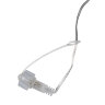 ULD-B12006-195-TTK WHITE IP44 Бахрома светодиодная с эффектом мерцания, 12м, Соединяемая, 195 светодиодов, Белый свет, Провод прозрачный - фото 12