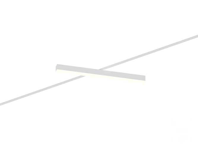 Трековый светильник 6063 5050 TR4 (RAL9003/750mm/LT70 — 4K/28W) - фото 1