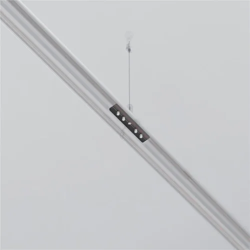 Коннектор прямой для низкопрофильного шинопровода Exility (Черный) - фото 5