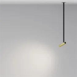 Подвесной светильник Focus T 4000K 6Вт 36° (Черный и Латунь)