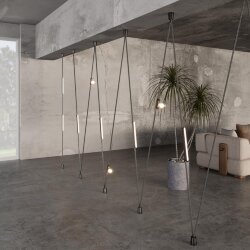 Трековый смарт-светильник для низковольтного шинопровода с двумя режимами работы «Novotech» 359477, серия: EASY - Переключение цв. температуры на корпусе светильника