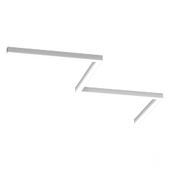 Светильник ЗигЗаг S50 (RAL9003/4x840mm-90/LT70 — 4K/72W)