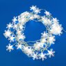 ULD-S0700-050-DTA WHITE IP20 SNOWFLAKES-2 Гирлянда светодиодная с контроллером Снежинки-2, 50 светодиодов, 7 м, белая, IP20.провод прозрачный - фото 1