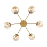 Люстра FR5158PL-06BS Пламя E27x6 (Медь) FR5158PL-06BS - фото 16