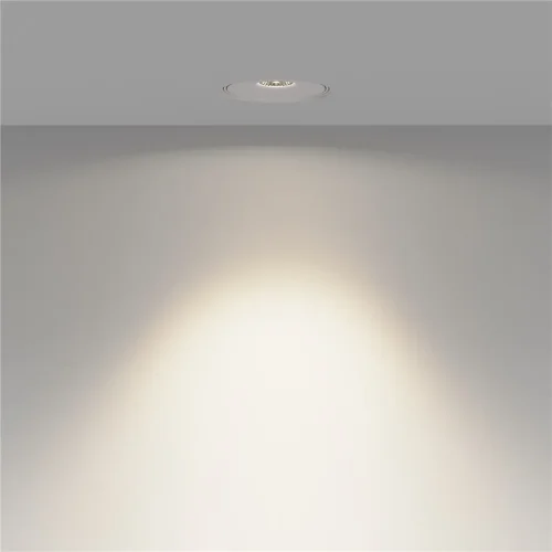 Встраиваемый светильник Шаг / Move 9 Вт 3-4-6 К 36° с переключателем цветовой температуры (Белый) DL060-9W3-4-6K-TRS-W - фото 4