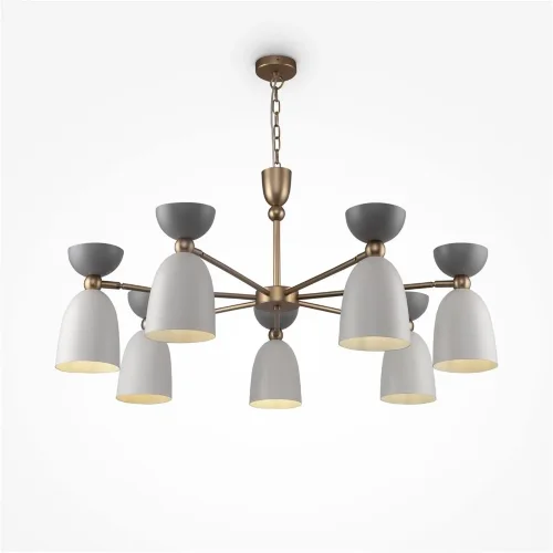 Подвесной светильник Cloches E14х7 (Латунь) - фото 4