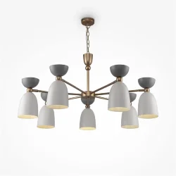 Подвесной светильник Cloches E14х7 (Латунь)