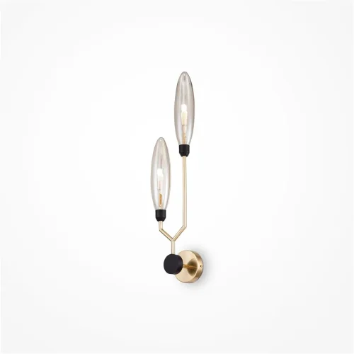 Настенный светильник (бра) Ventura G9x2 (Золото) - фото 2