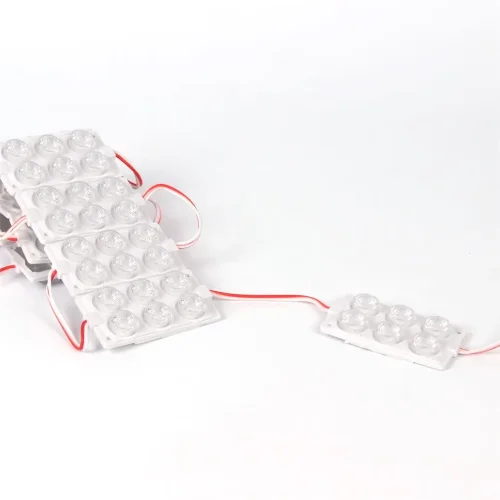 Светодиодный модуль 6 led 3030 MOD114 (12V, 3W, rgb, IP65) - фото II