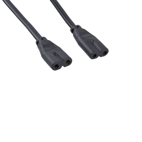 UCX-Q851 LL-015 BLACK Провод для соединения линейных светильников ULI-Q151 и ULI-Q951, 15см, 2 контакта, Черный - фото 2