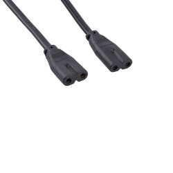 UCX-Q851 LL-015 BLACK Провод для соединения линейных светильников ULI-Q151 и ULI-Q951, 15см, 2 контакта, Черный