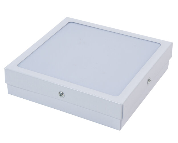 Универсальный офисный светодиодный светильник Грильято 20 Вт IP20 200x200x40 мм 4000K Опал - фото 4