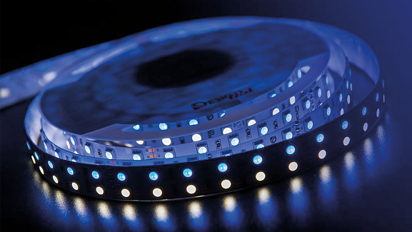 Светодиодная лента IP33 RGB + нейтральное белое свечение, DSG5120-24-RGB+NW-33. Фото 2