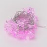 ULD-S0700-050-DTA PINK IP20 PINK SAKURA Гирлянда светодиодная с контроллером Сакура розовая, 50 светодиодов, 7 м, розовая.IP20.провод прозрачный - фото 2