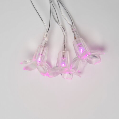 ULD-S0700-050-DTA PINK IP20 PINK SAKURA Гирлянда светодиодная с контроллером Сакура розовая, 50 светодиодов, 7 м, розовая.IP20.провод прозрачный - фото 3