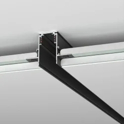 Slim Magnetic Шинопровод встраиваемый под ГКЛ 9,5мм черный (3м) 85210/00 85210/00 (067505)