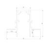 Slim Magnetic Шинопровод встраиваемый под ГКЛ 9,5мм черный (3м) 85210/00 85210/00 - фото 4