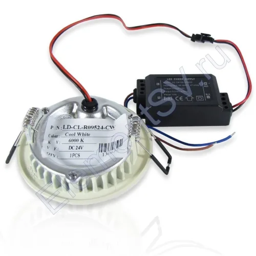 Светодиодный светильник встраиваемый IC-RW D95 (4,5W, White) - фото 2.