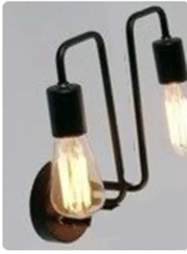 Настенный светильник (бра) Gilbert E27х2 (Черный) - фото 4
