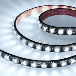 Светодиодная лента герметичная FLT-PS-A42-BLACK-23mm 24V White6000 (21 W/m, IP67, 15deg, 5m) (Arlight)