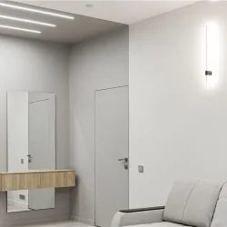 Настенный светильник (бра) Pars 3000К 6Вт IP 20 (Черный)