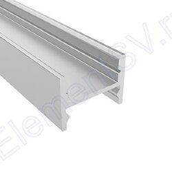 Профиль алюминиевый прямоугольный 4L-1216-S ANOD