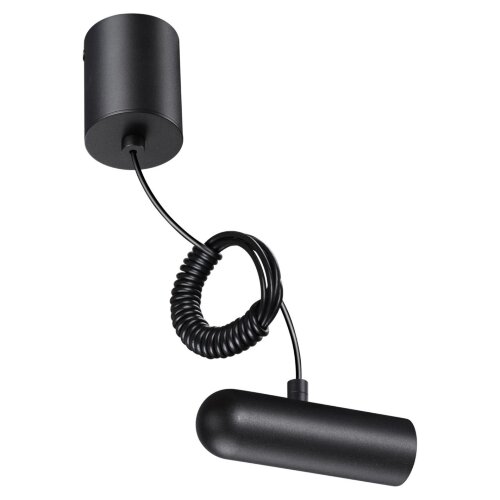 База накладная для ввода питания с заглушкой и проводом-подвесом «Novotech» 359385, серия: GLAT. Фото 1.