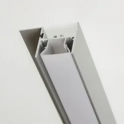 Алюминиевый профиль для натяжных потолков 507 (2500х52х35мм с рассеивателем)