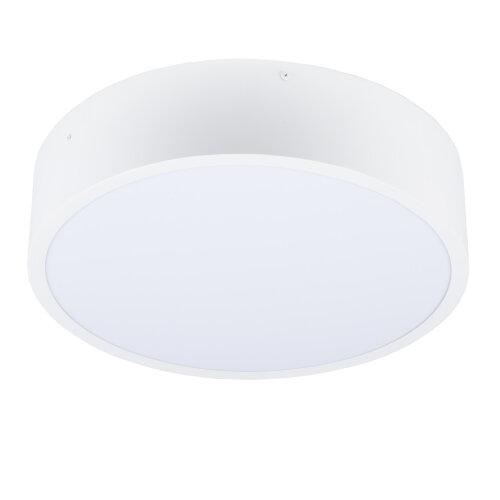 ULO-K40A 30W-4000К-R40 IP40 WHITE Светильник светодиодный накладной, Белый свет 4000K, Диаметр 400мм, Корпус белый - фото 1