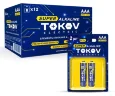 Элемент питания алкалиновый AAA/LR03 (блист.2шт) TOKOV ELECTRIC TKE-ALS-LR3/B2 - фото