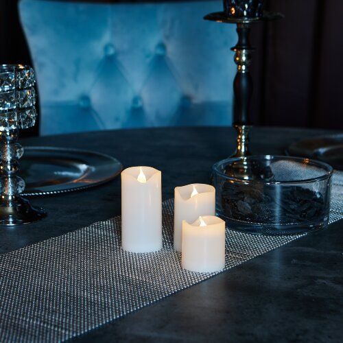 ULD-F050 WARM WHITE CANDLE SET3 Фигура светодиодная Свеча на батарейках 2АА не в-к, в составе набора из 3 штук, 1 светодиод, Теплый белый свет, TM Uniel - фото 13