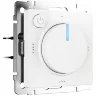 Терморегулятор электромеханический для теплого пола (белый матовый) W1151161 - фото