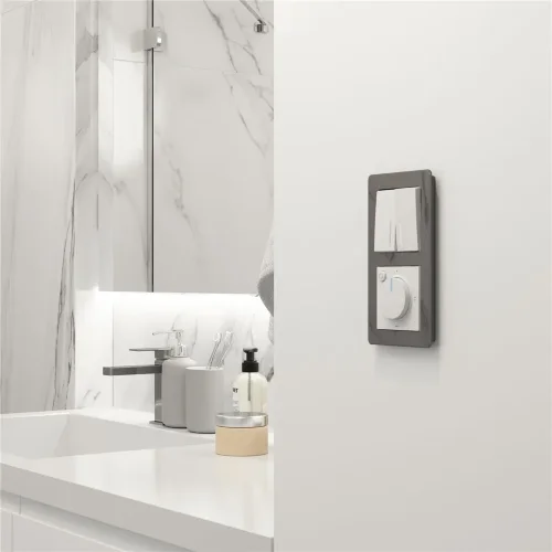 Терморегулятор электромеханический для теплого пола (белый матовый) W1151161 - фото 2