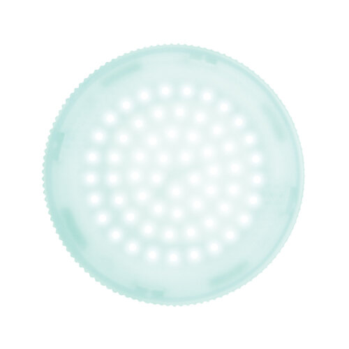 LED-GX53-8W-6500K-GX53-FR PLZ01WH Лампа светодиодная, матовая, Дневной свет 6500K. - фото 1