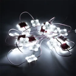 Светодиодный модуль 4led 2835 MOD57 (1.44W, 24VDC, cool white, 170°, led SAMSUNG)