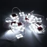Светодиодный модуль 4led 2835 MOD57 (1.44W, 24VDC, cool white, 170°, led SAMSUNG) - фото I