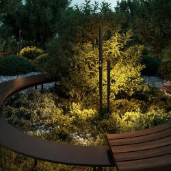 Ландшафтный светильник «ODEON LIGHT» 7021/6FL, серия: BAMBOO (крепление на основание)