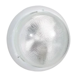 Светильник НБО 23-100-001 'Раунд' 1х100Вт E27 IP44 d240 корпус бел. Элетех 1005500569